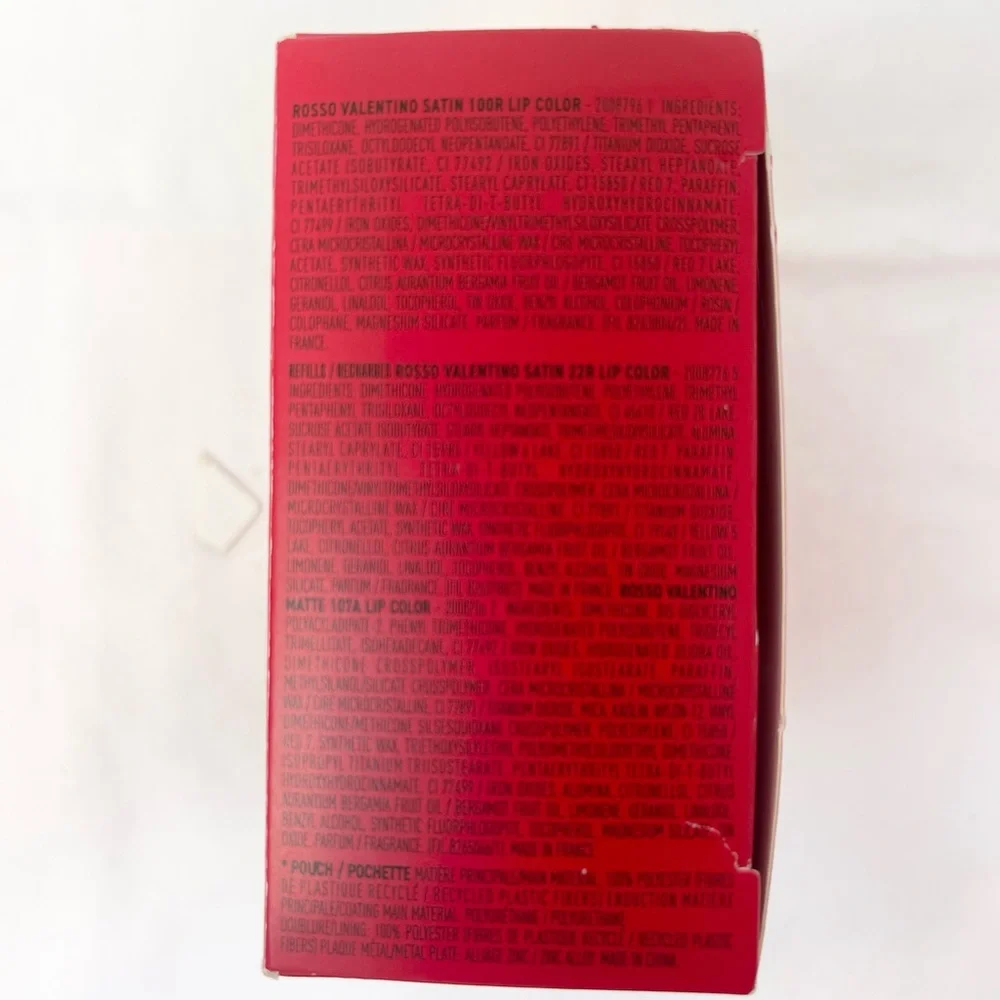 Valentino Rosso Couture Lipstick Set Limited Edition NIB